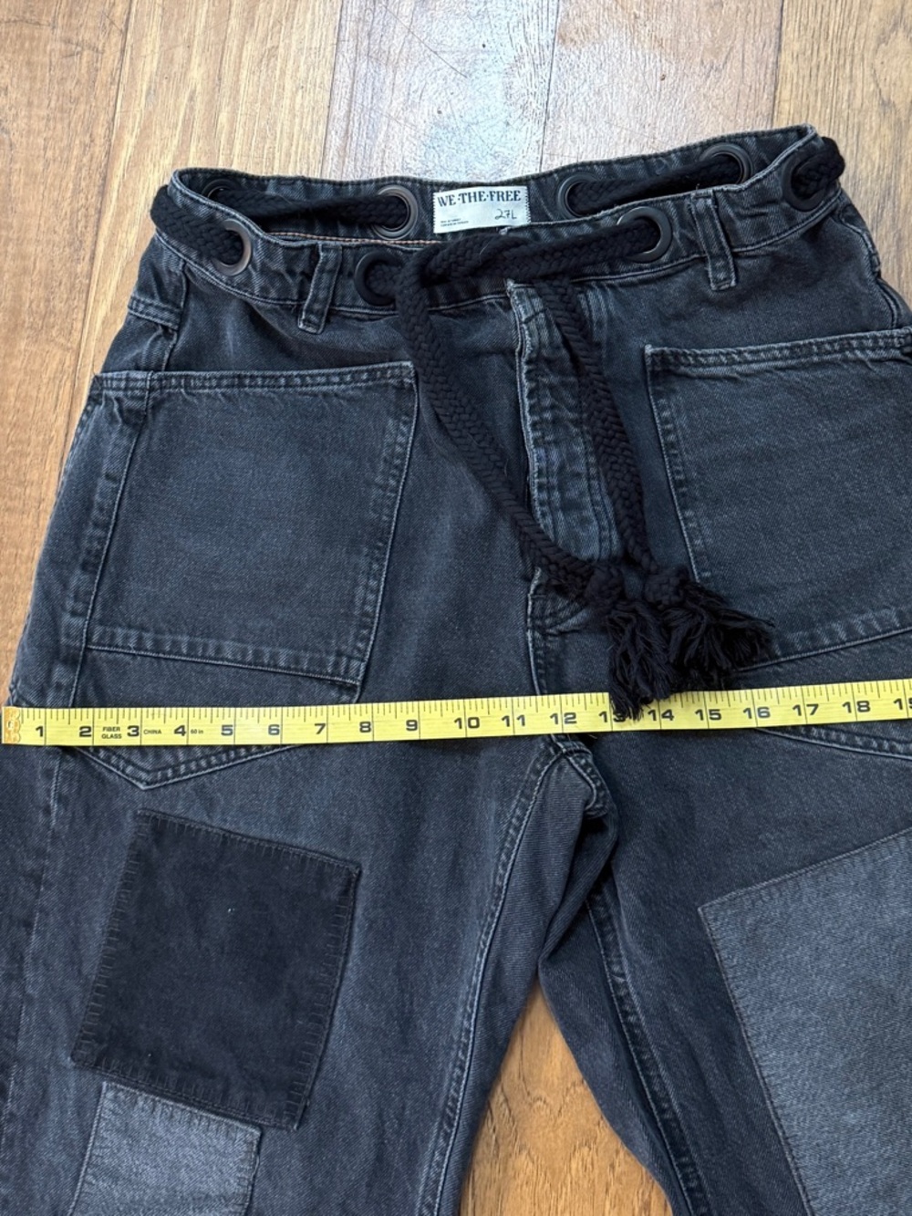 We the Free — Free People Moxie Barrel Black Size 27 L - Picture 7 of 7